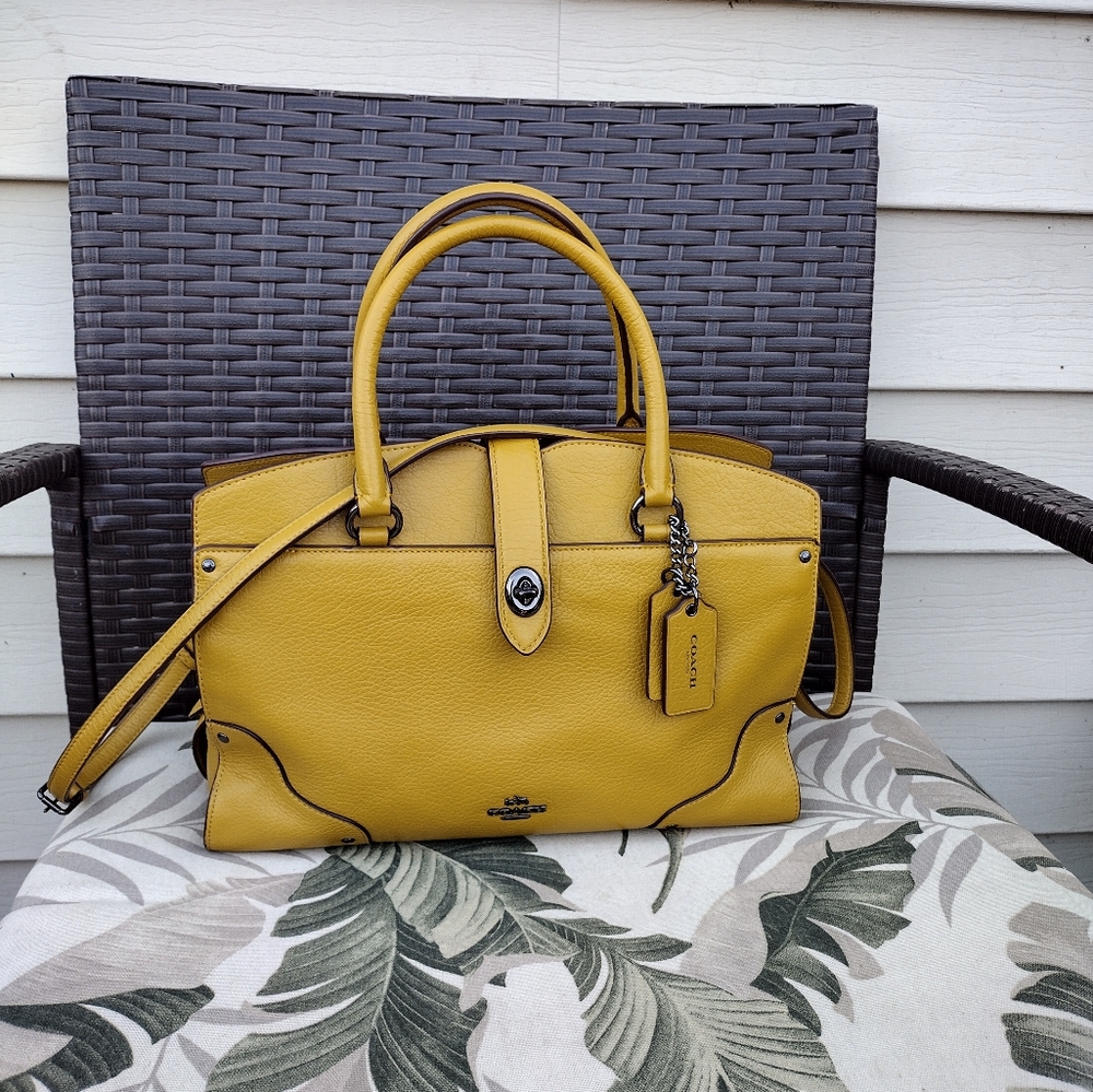 Coach Mercer Satchel 30 bag - Picture 4 of 17